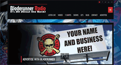 Desktop Screenshot of bladerunnerradio.com